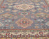 8x10 Gray Kuba Afghan Hand Knotted Wool Area Rug
